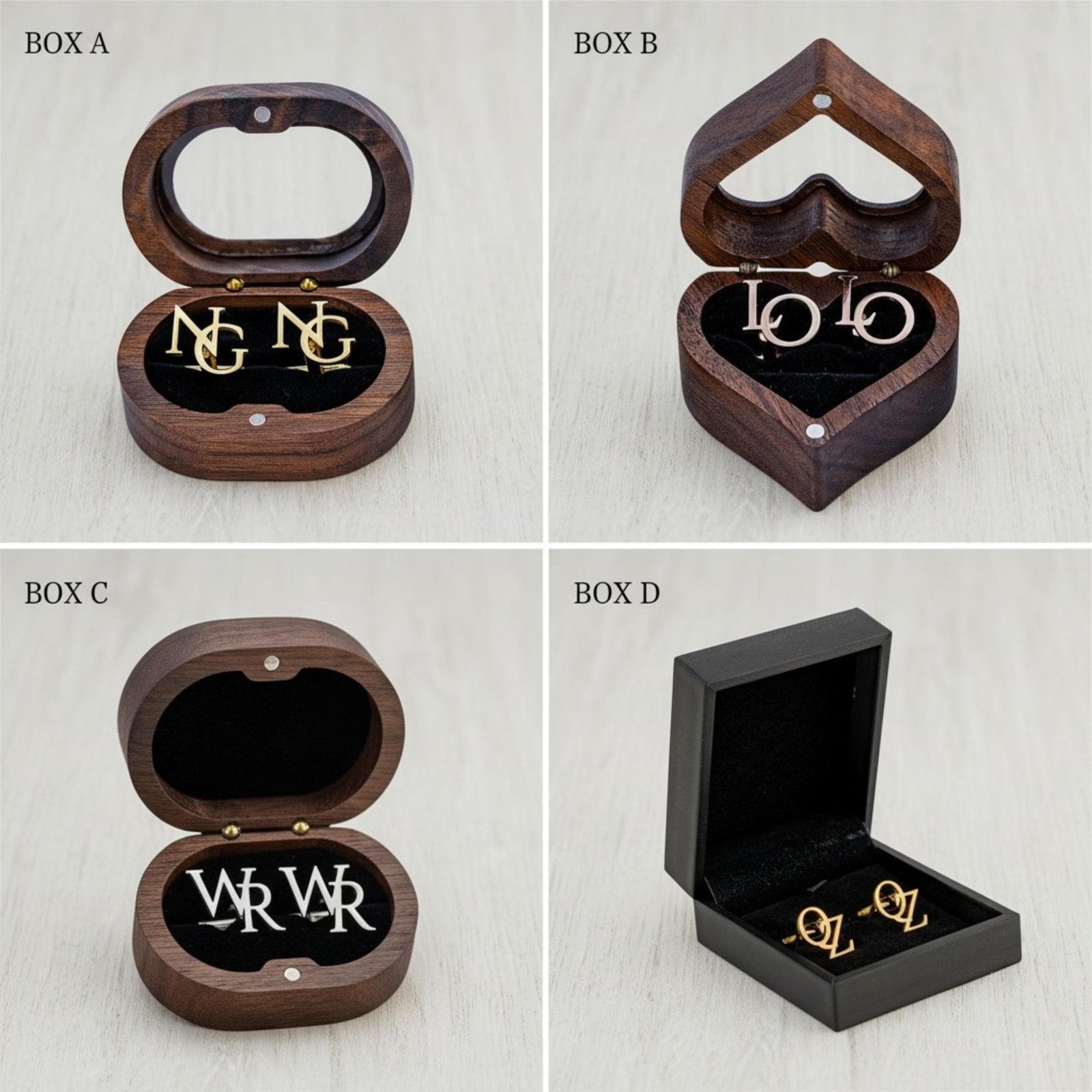 Custom Cufflinks for Groomsmen Gifts and Wedding Gift for Him, Best Man Gift, Anniversary Gift for Husband in a Groom Gift Box, Gold Plated